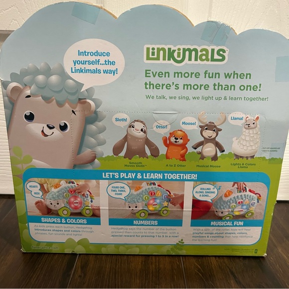 Fisher Price Linkimals Happy Shapes Hedgehog - Picture 5 of 5